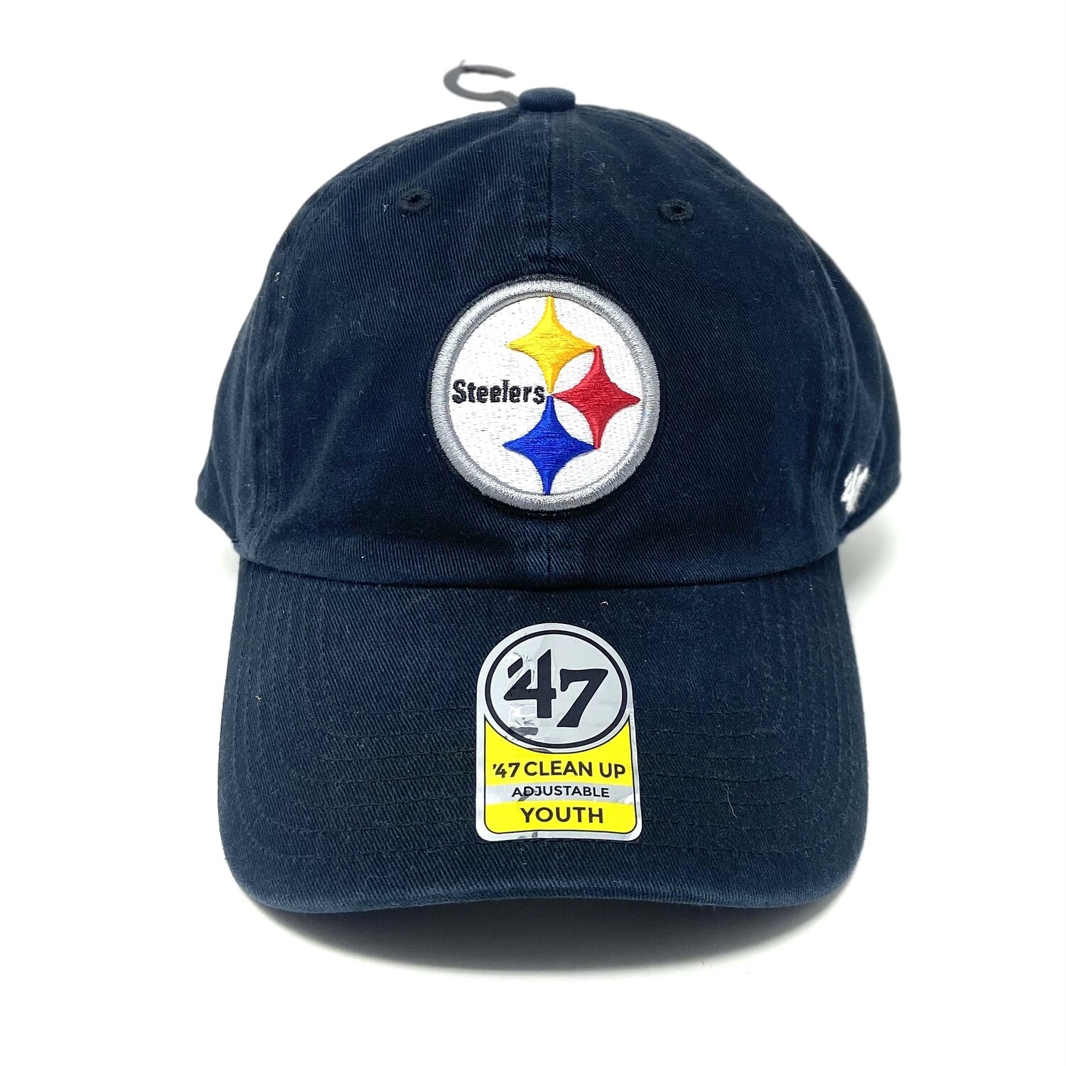 Pittsburgh Steelers Youth 47 Clean Up Adjustable Hat
