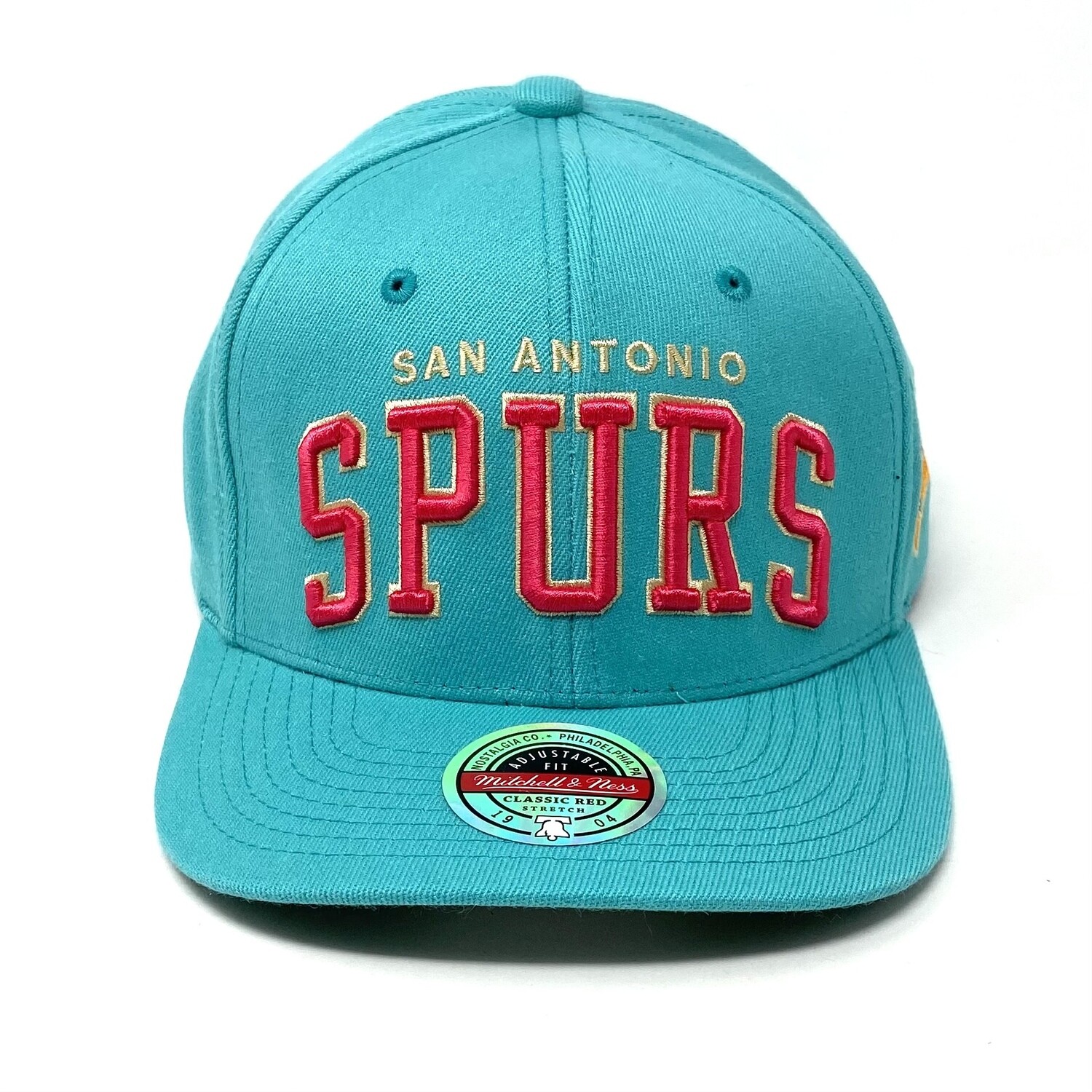 San Antonio Spurs Men’s Champ Stretch Mitchell & Ness Snapback Hat