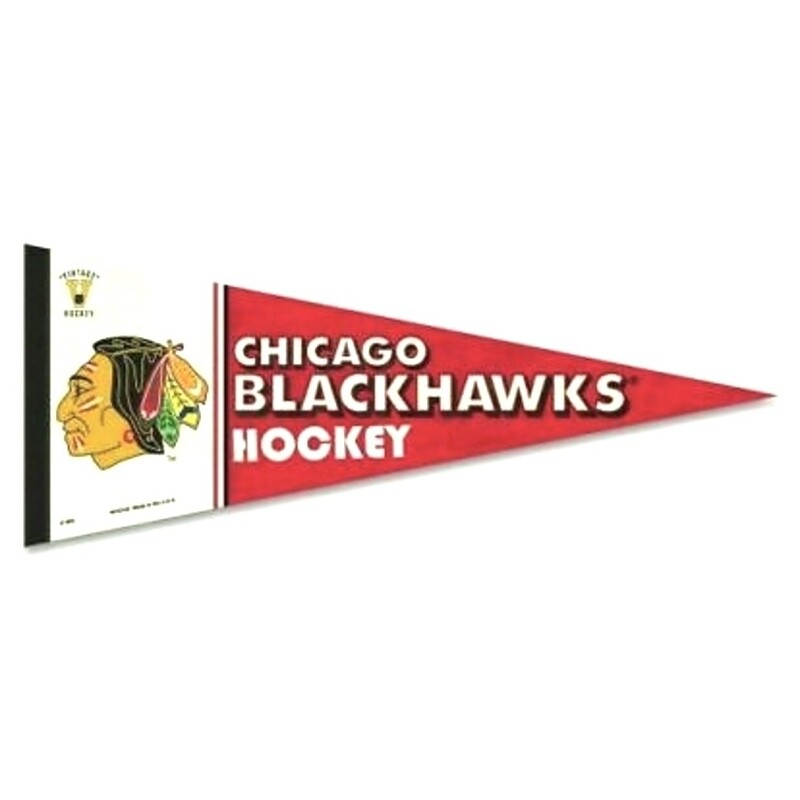 Chicago Blackhawks 12" x 30" Premium Pennant