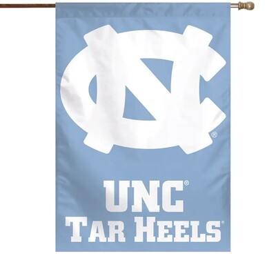 North Carolina Tar Heels 28 North Carolina Tar Heels 28" x 40" Vertical Flag