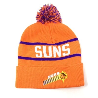 Phoenix Suns Men’s Mitchell & Ness Reload Cuffed Pom Knit Hat