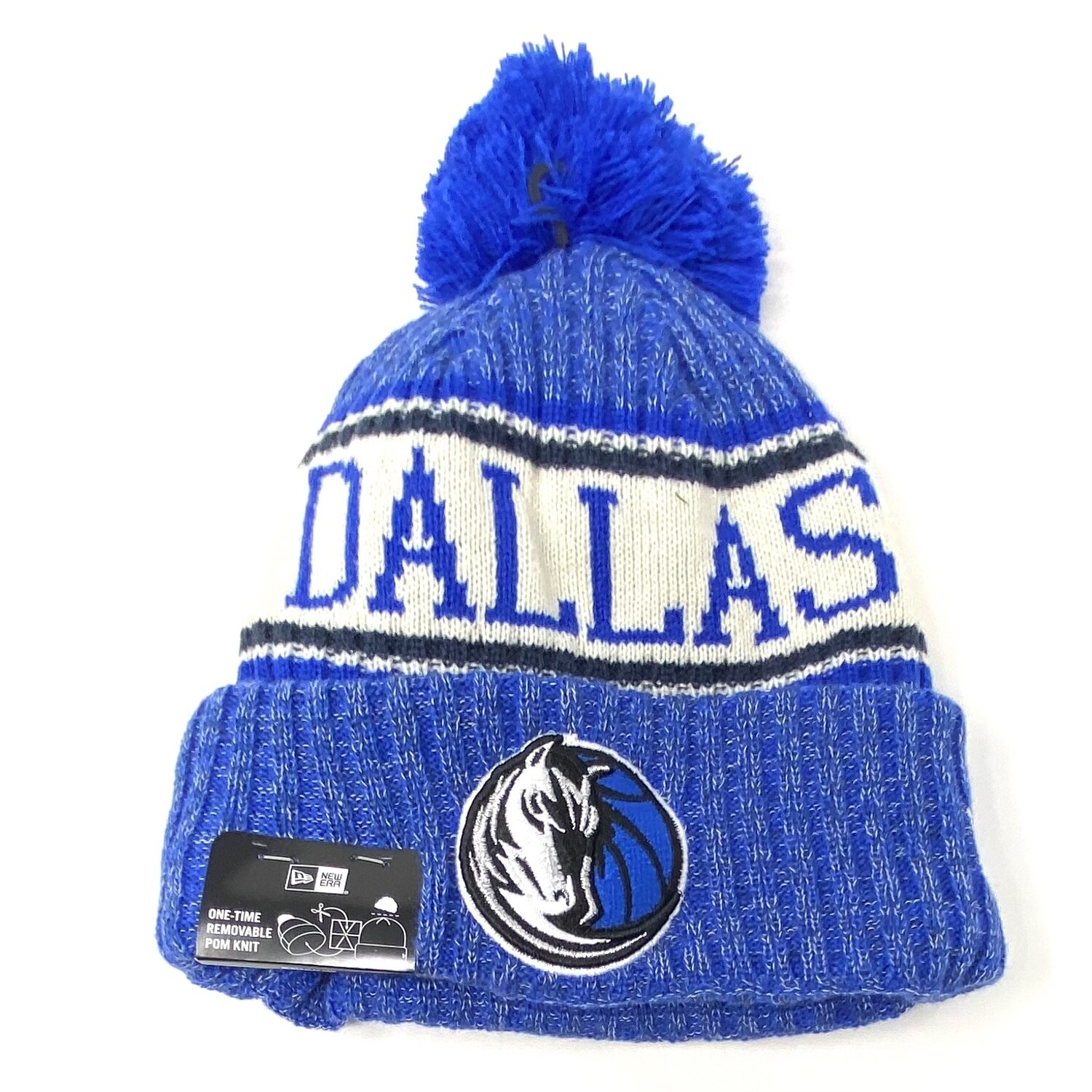 Dallas Mavericks New Era Cuffed Pom Men's Knit Hat