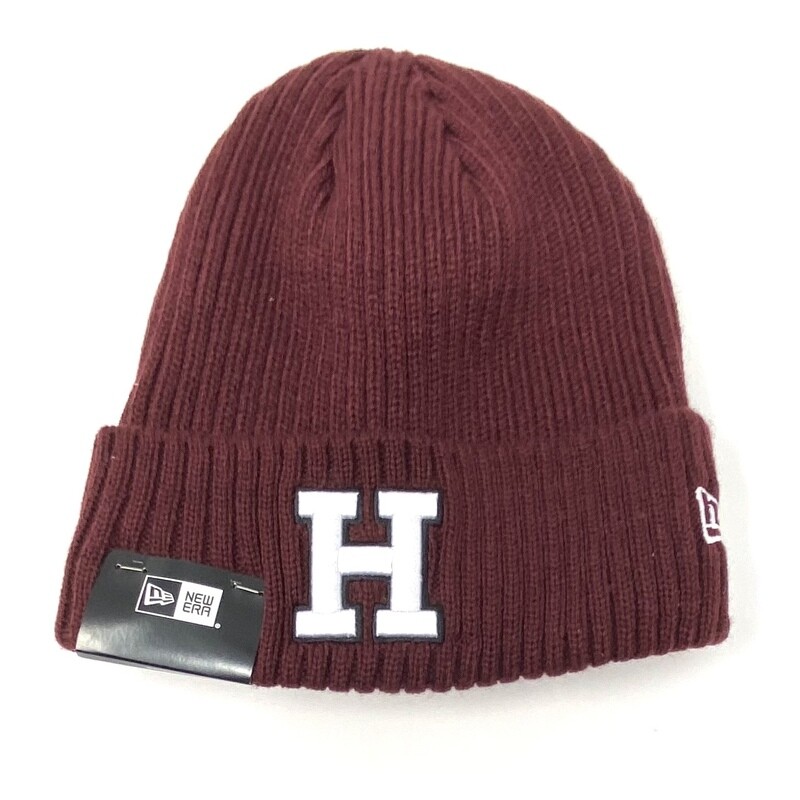 Harvard Crimson Men’s New Era Logo Core Classic Cuffed Knit Hat