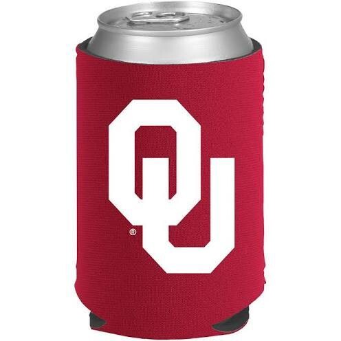 Oklahoma Sooners Logo 12 Ounce Can Cooler Koozie