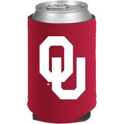 Oklahoma Sooners Logo 12 Ounce Can Cooler Koozie