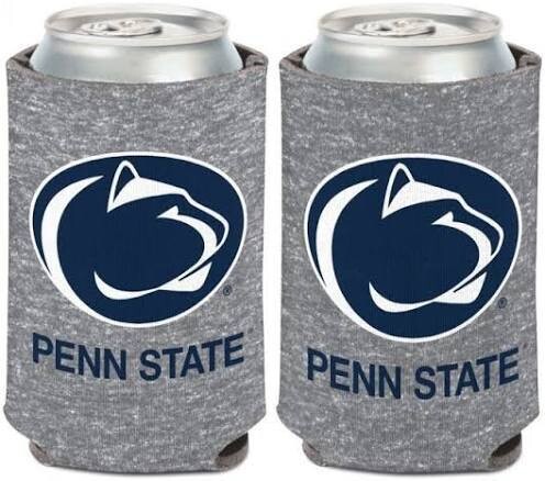 Penn State Nittany Lions Grey 12 Ounce Can Cooler Koozie