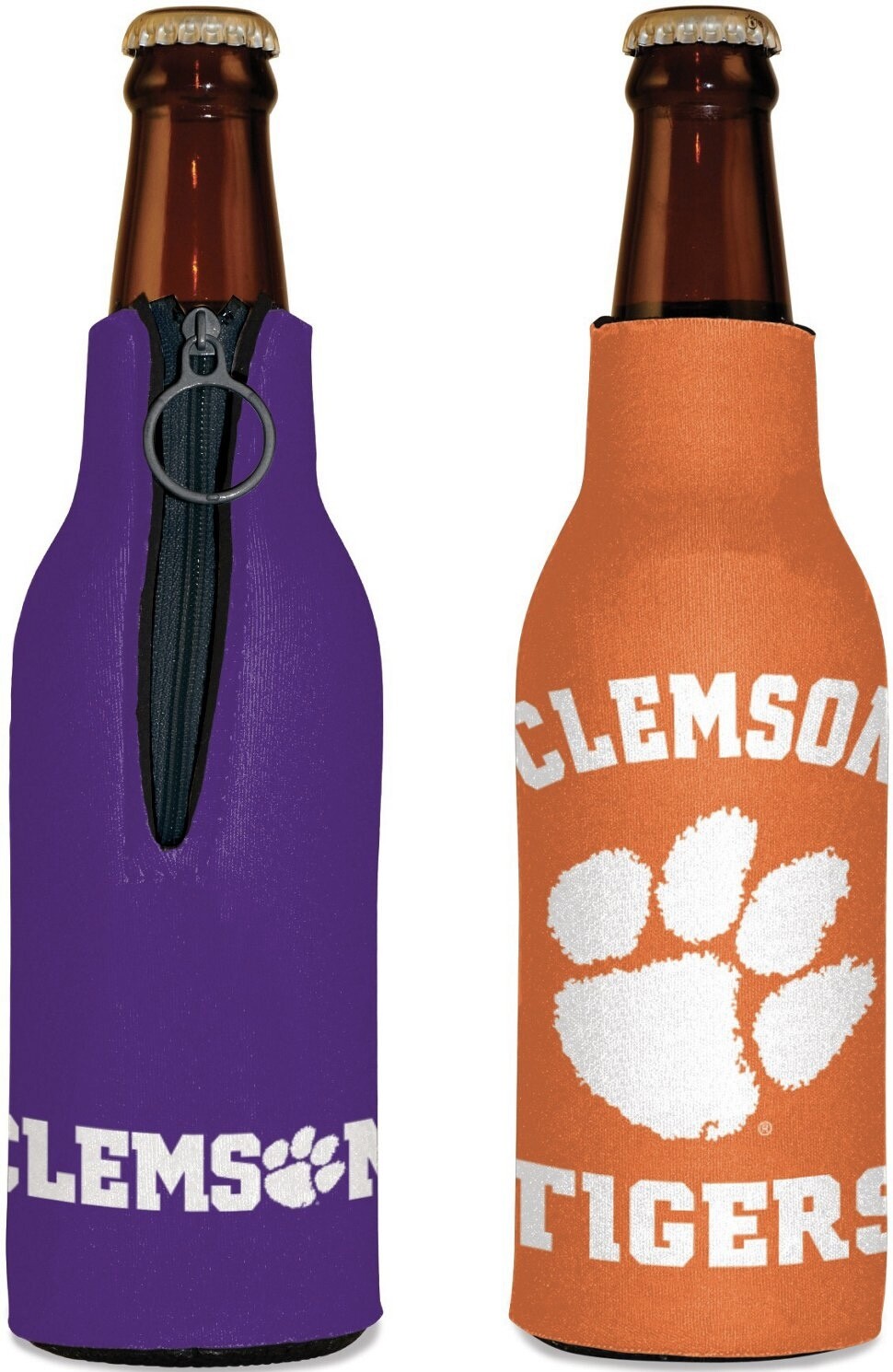 Clemson Tigers 12 Ounce Bottle Cooler