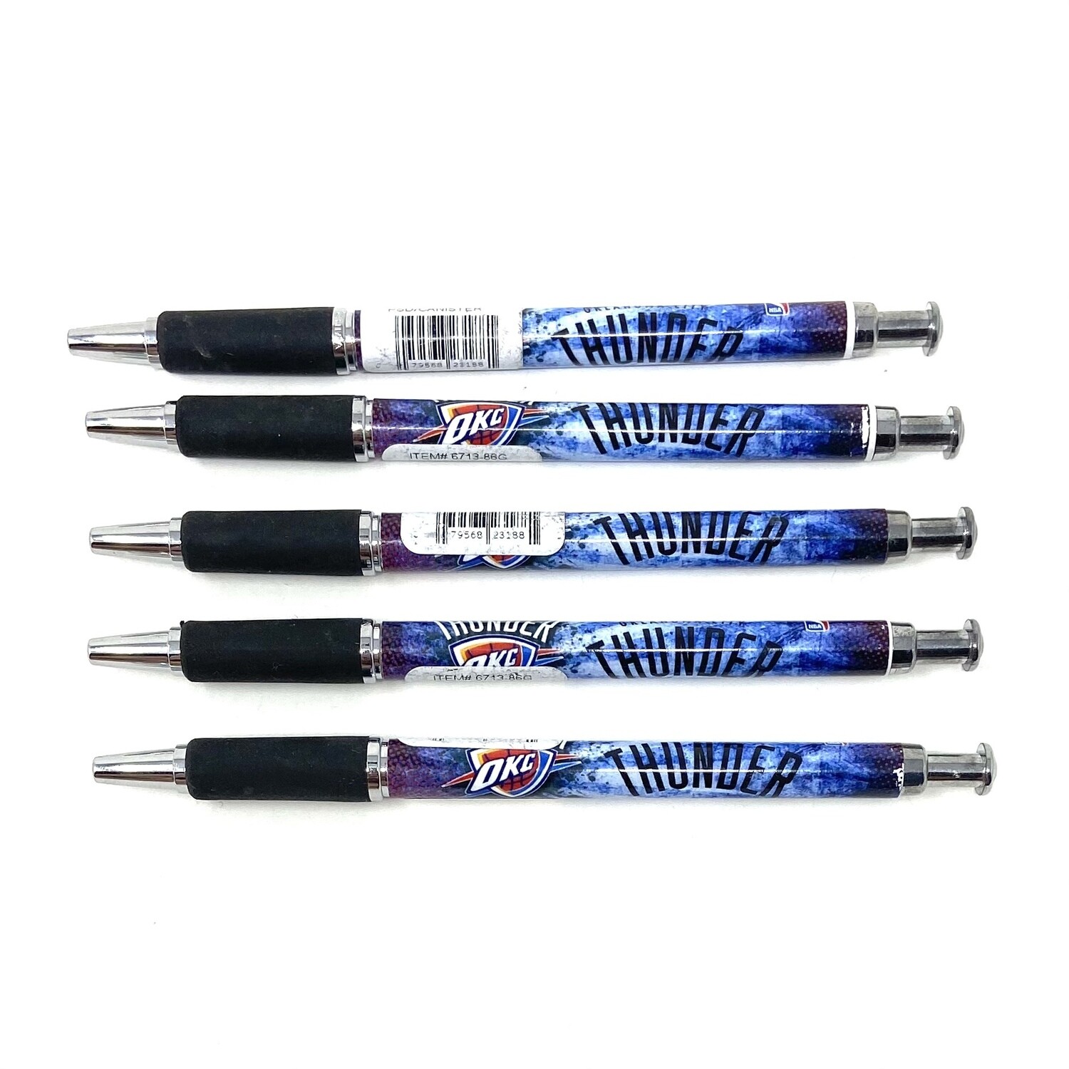 Oklahoma City Thunder Pens Set of 5