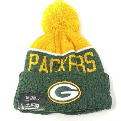 Green Bay Packers New Era Youth Knit Hat