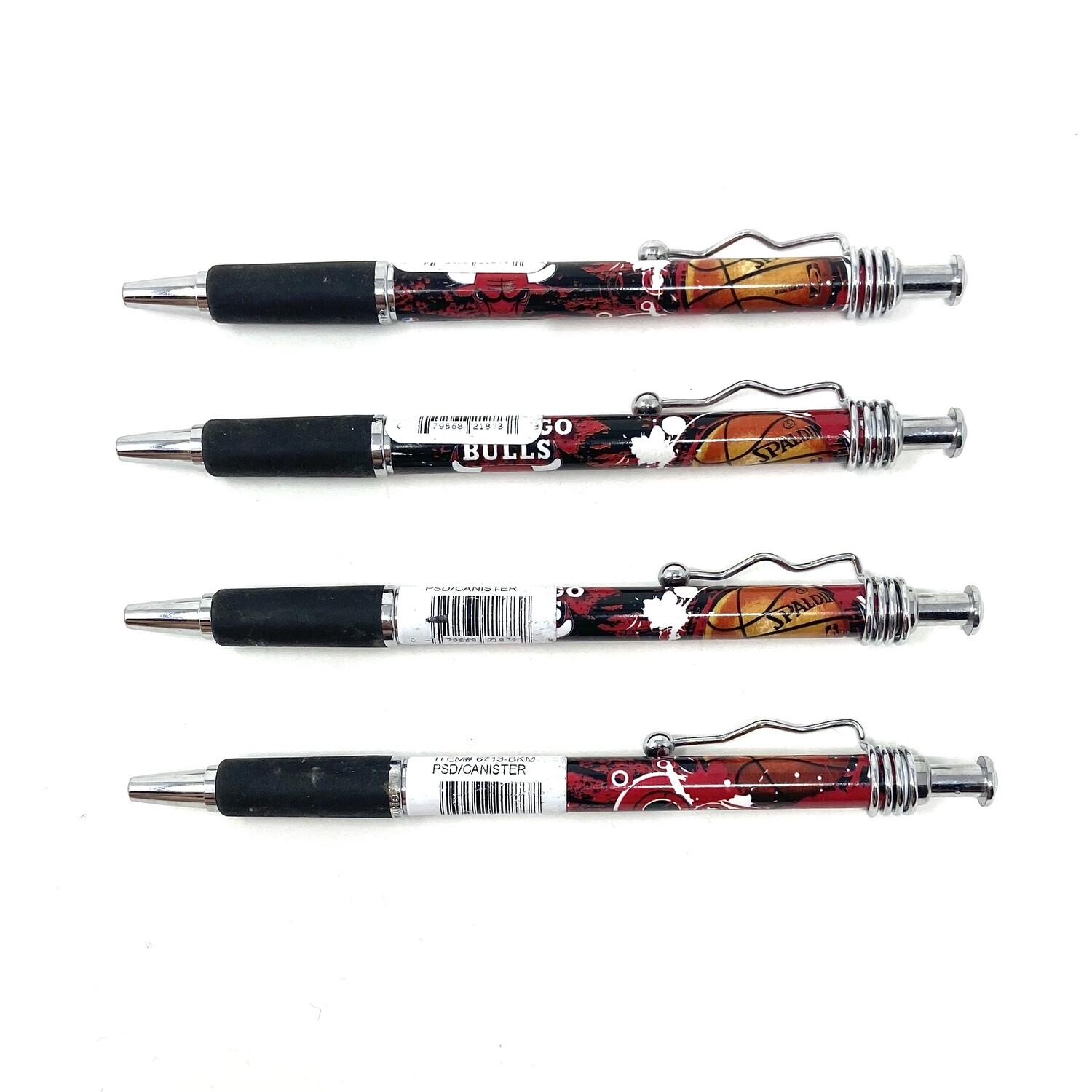 Chicago Bulls Pens Set of 4