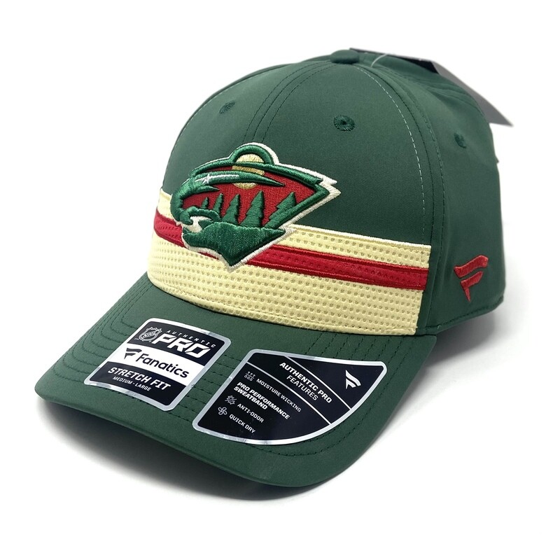 Minnesota Wild Men’s Fanatics Stretch Fit Hat Minnesota Wild Men’s Fanatics Stretch Fit Hat