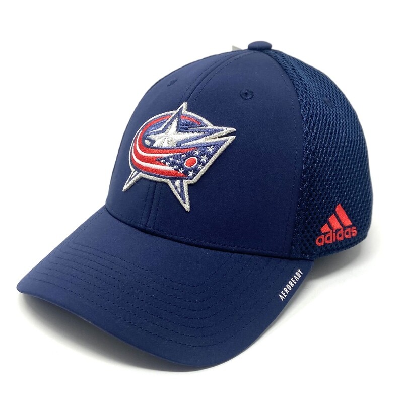 Columbus Blue Jackets Men’s Adidas Structured Adjustable Hat