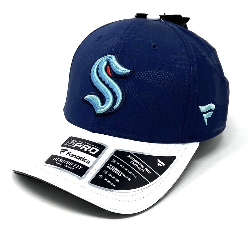 Seattle Kraken Men’s Fanatics Stretch Fit Hat