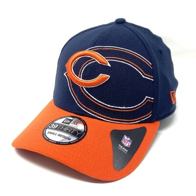 Chicago Bears Men's New Era 39Thirty Flex Fit Hat