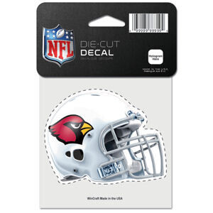 Arizona Cardinals Helmet 4" x 4" Perfect Cut Color Decal