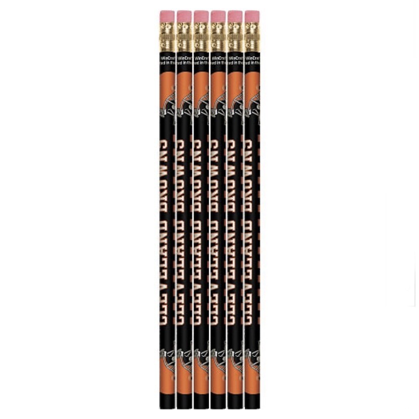 Cleveland Browns 6 Pack Pencils