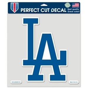 Los Angeles Dodgers 8" x 8" Perfect Cut Color Decal