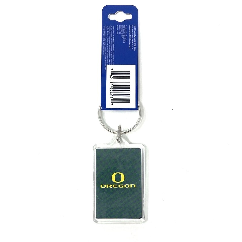 Oregon Ducks Acrylic Key Ring