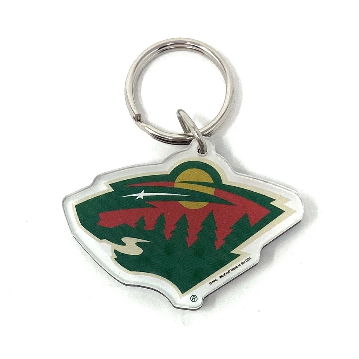 Minnesota Wild Acrylic Key Chain