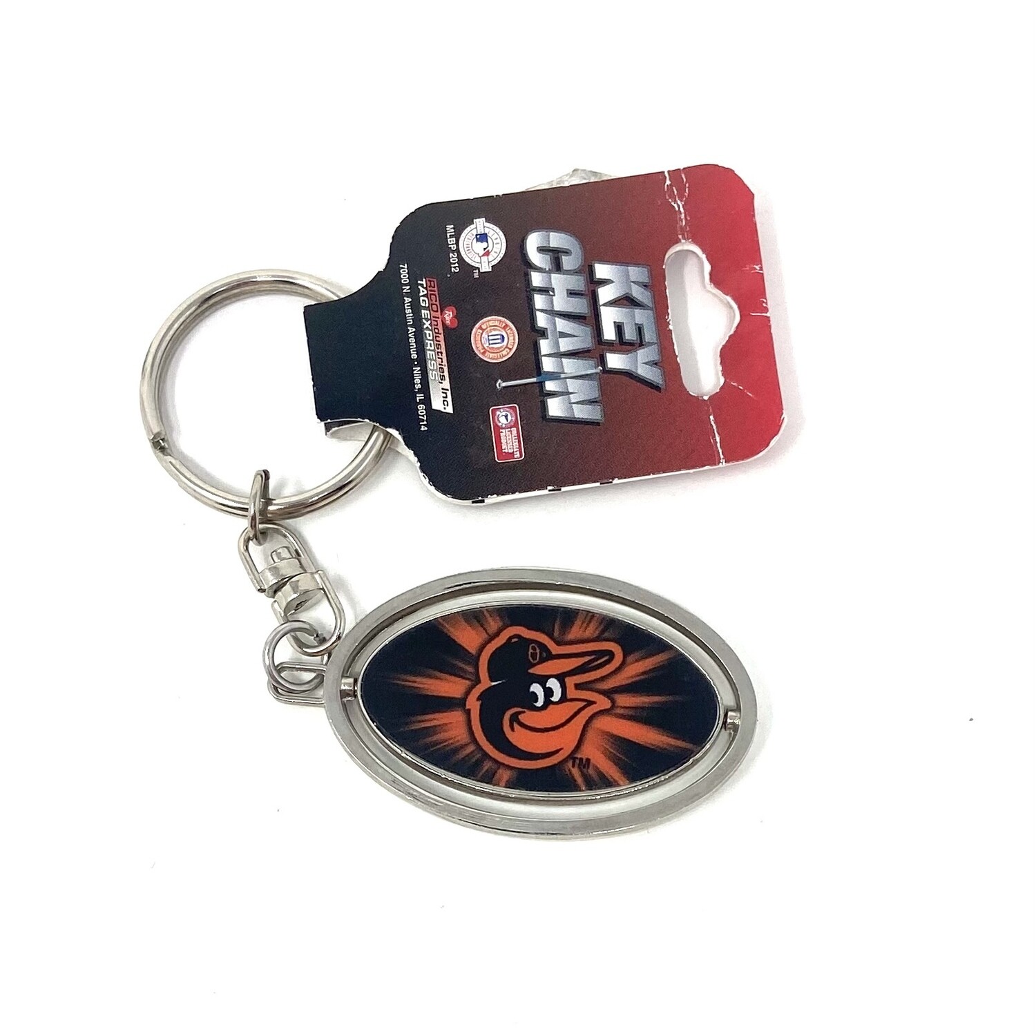 Baltimore Orioles Metal Key Ring