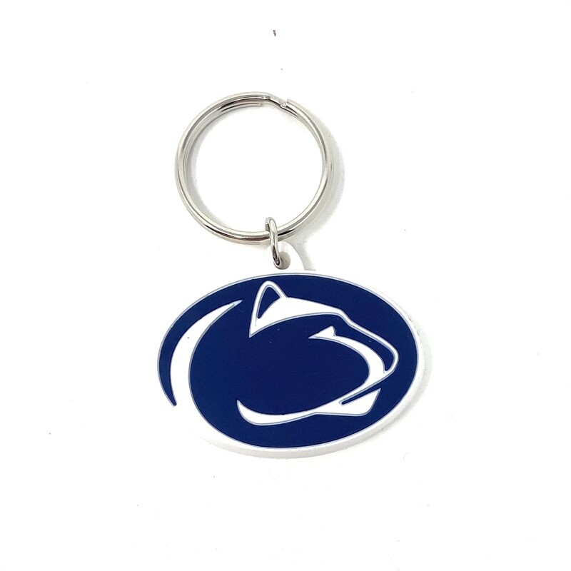 Penn State Nittany Lions Flex Rubber Keychain