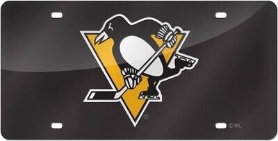 Pittsburgh Penguins Laser Tag License Plate