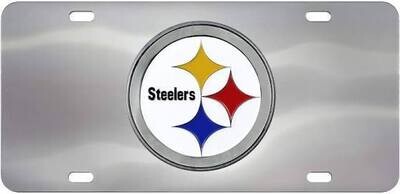 Pittsburgh Steelers 3D Sports Licensing Solutions Die Cast License Plate