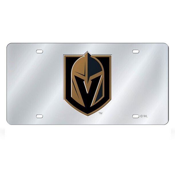 Vegas Golden Knights Laser Tag License Plate