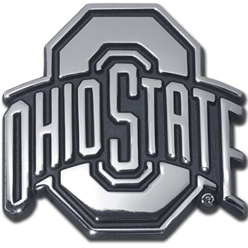 Ohio State Buckeyes 5” x 7” Metallic Logo Magnet