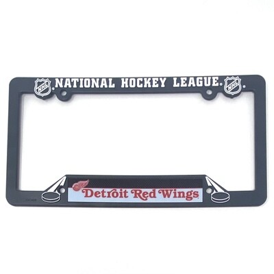 Detroit Red Wings Plastic License Plate Frame Detroit Red Wings Plastic License Plate Frame