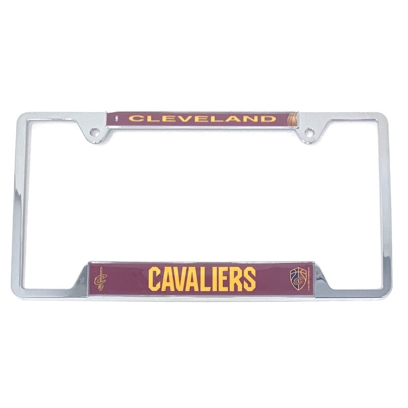 Cleveland Cavaliers Chrome Metal License Plate Frame