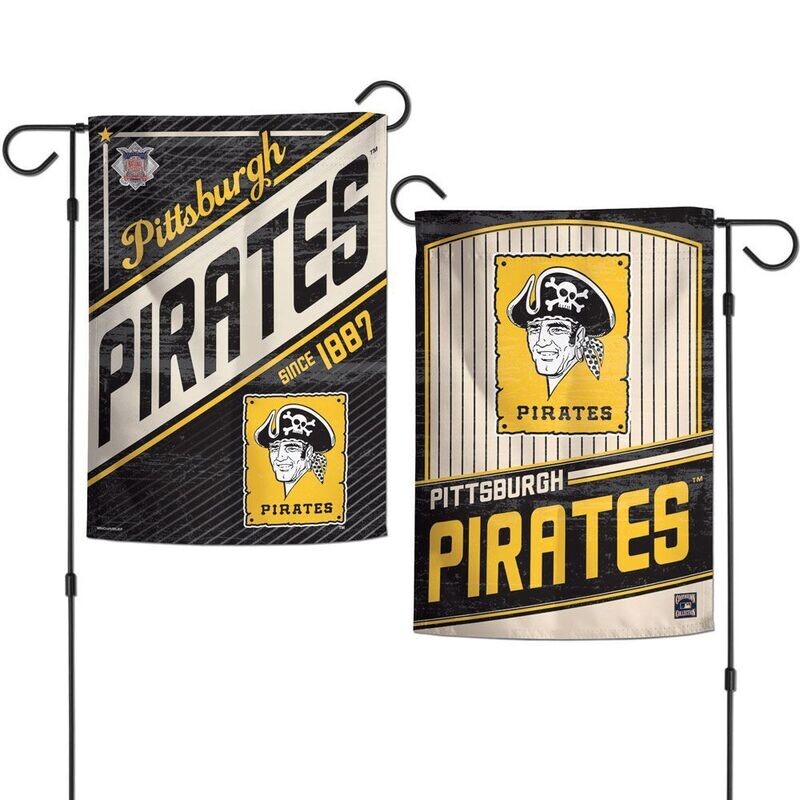 Pittsburgh Pirates 12.5" x 18" Premium 2-Sided Garden Flag
