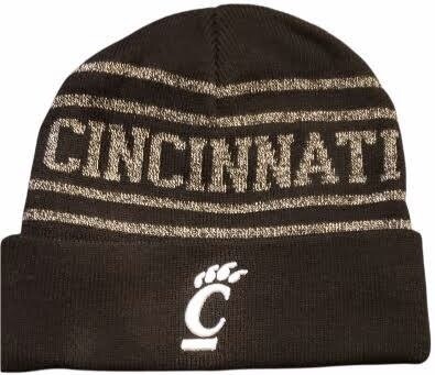 Cincinnati Bearcats Men's Top of the World Cuffed Knit Hat