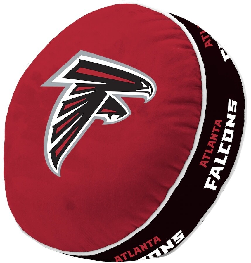 Atlanta Falcons Round Team Puff Pillow