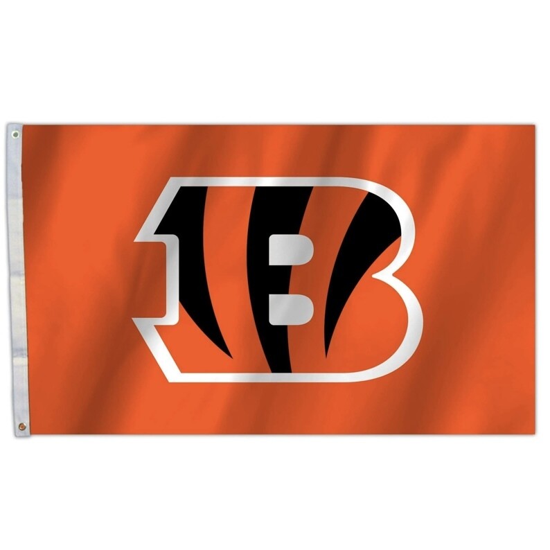 Cincinnati Bengals 3' x 5' Deluxe Flag Cincinnati Bengals 3' x 5' Deluxe Flag