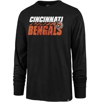 Cincinnati Bengals Men's 47 Shadow Long Sleeve T-Shirt