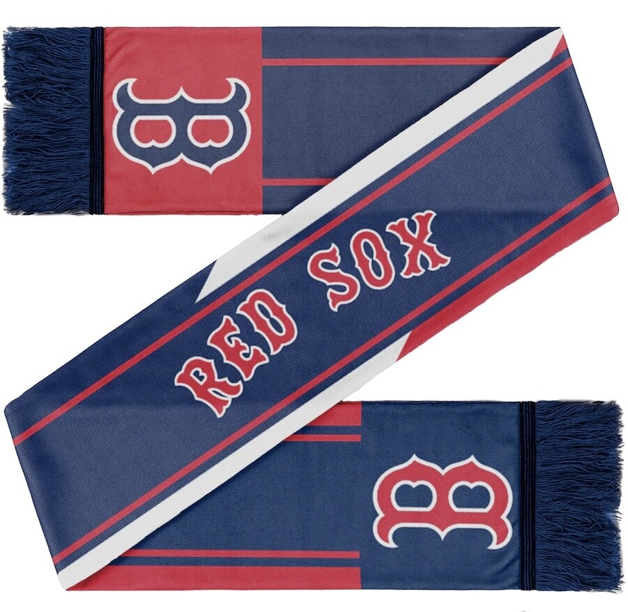 Boston Red Sox Color Wave Adult Knit Scarf