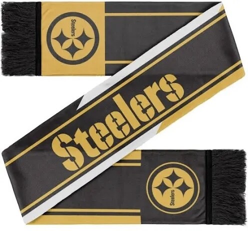 Pittsburgh Steelers Color Wave Adult Knit Scarf