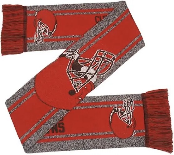 Cleveland Browns Grey Adult Knit Scarf Cleveland Browns Grey Adult Knit Scarf