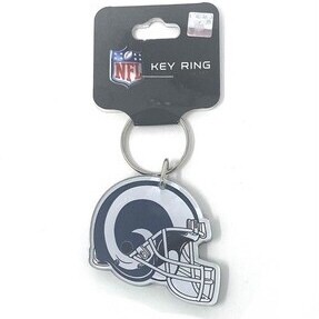 Los Angeles Rams Acrylic Helmet Key Ring