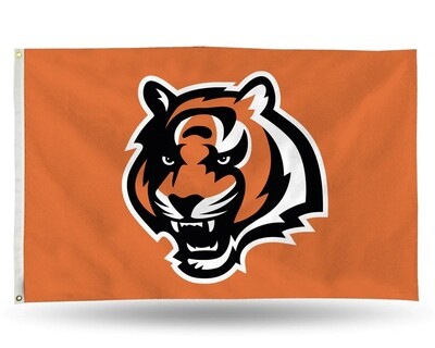 Cincinnati Bengals Logo Banner 3' x 5' Flag