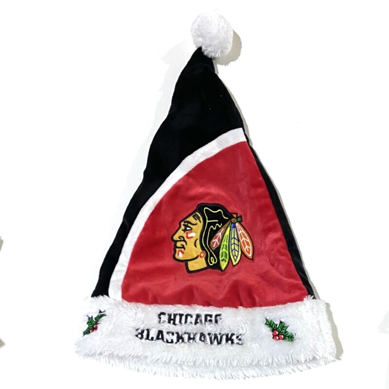 Chicago Blackhawks Santa Hat