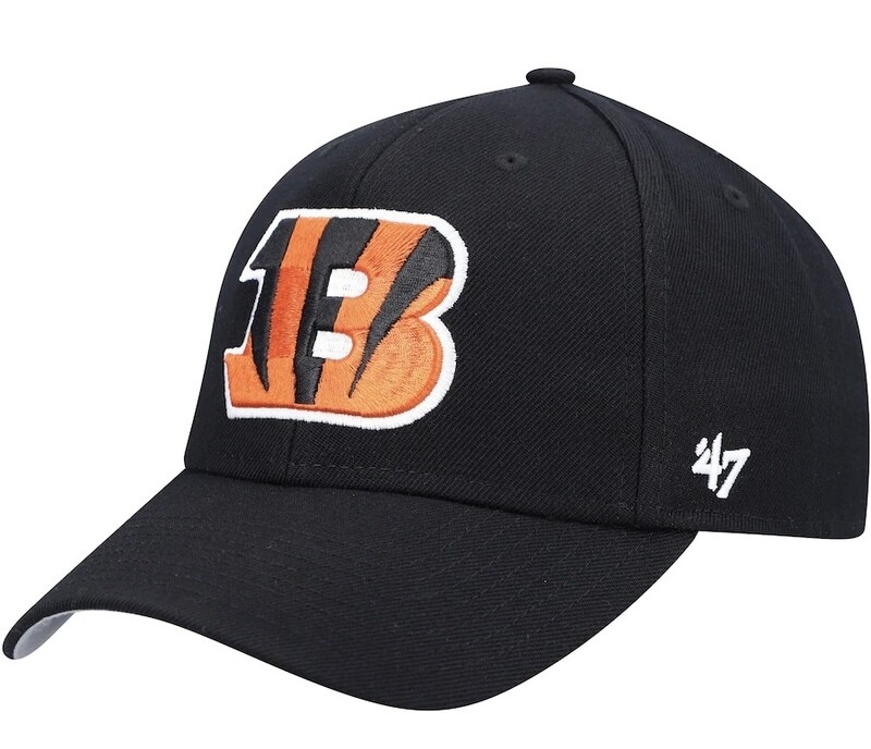 Cincinnati Bengals Men's 47 Brand MVP Logo Adjustable Hat