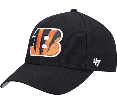 Cincinnati Bengals Men's 47 Brand MVP Logo Adjustable Hat