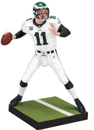 Philadelphia Eagles Carson Wentz 7" Madden NFL 19 Series 1 McFarlane Figure