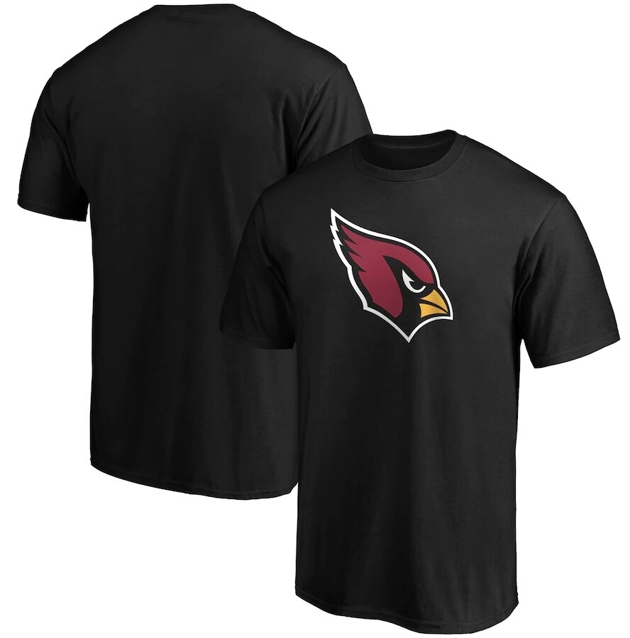 Arizona Cardinals Men’s Fanatics Branded Black Primary Logo Team T-Shirt