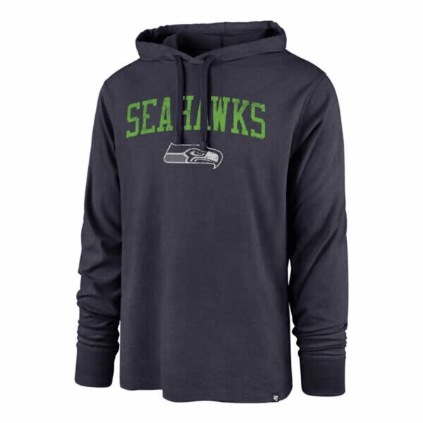Seattle Seahawks Men's 47 Brand Power Up Club Pullover Hoodie