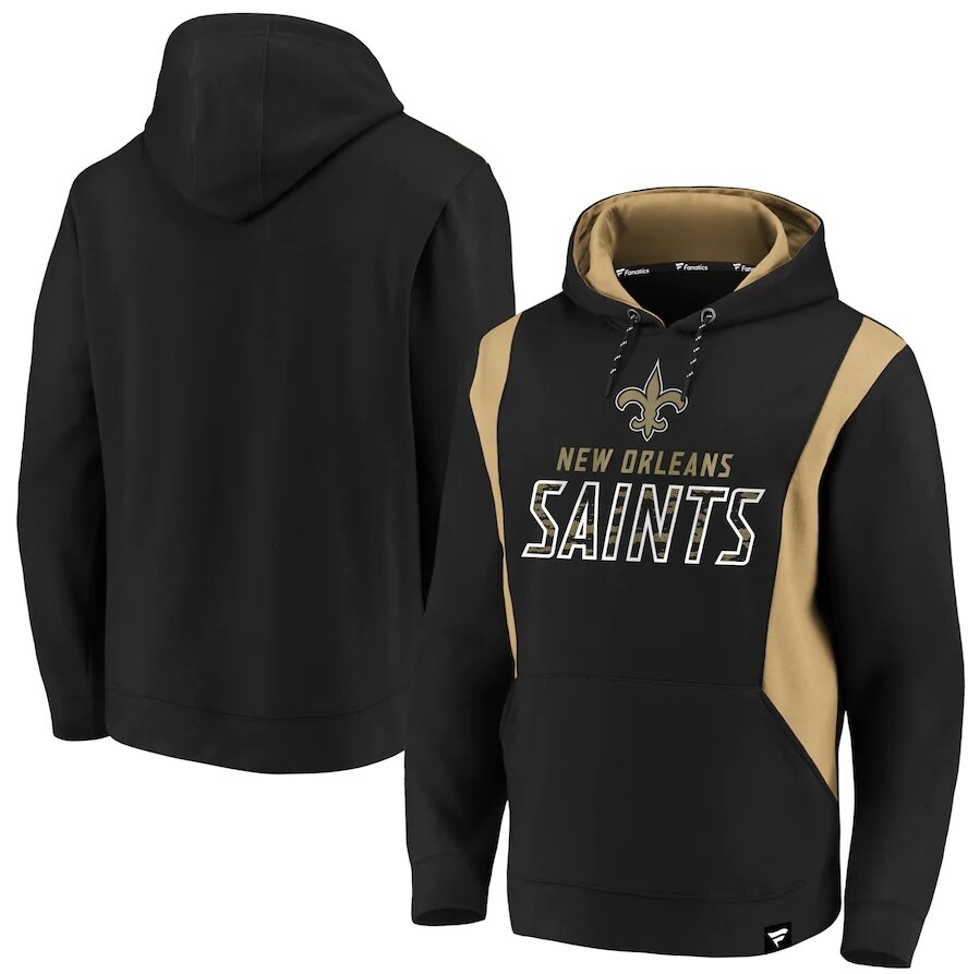 New Orleans Saints Men’s Iconic Pullover Hoodie