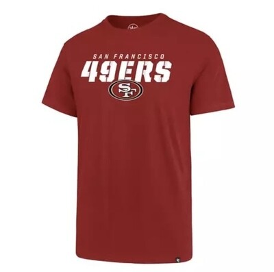 San Francisco 49ers Men’s 47 Brand Traction T-Shirt