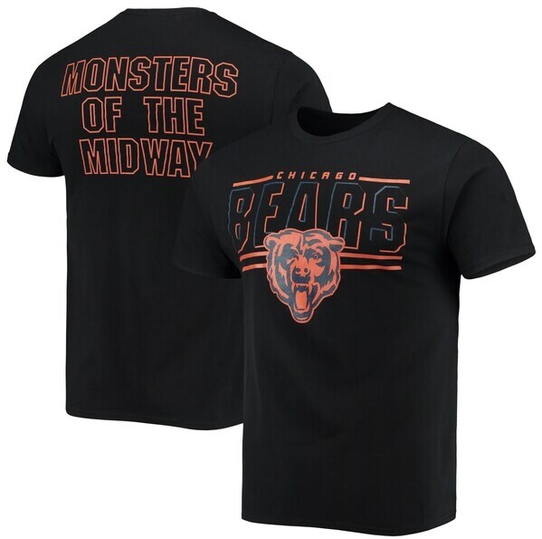 Chicago Bears Men’s Black Monsters of the Midway Fan T-Shirt